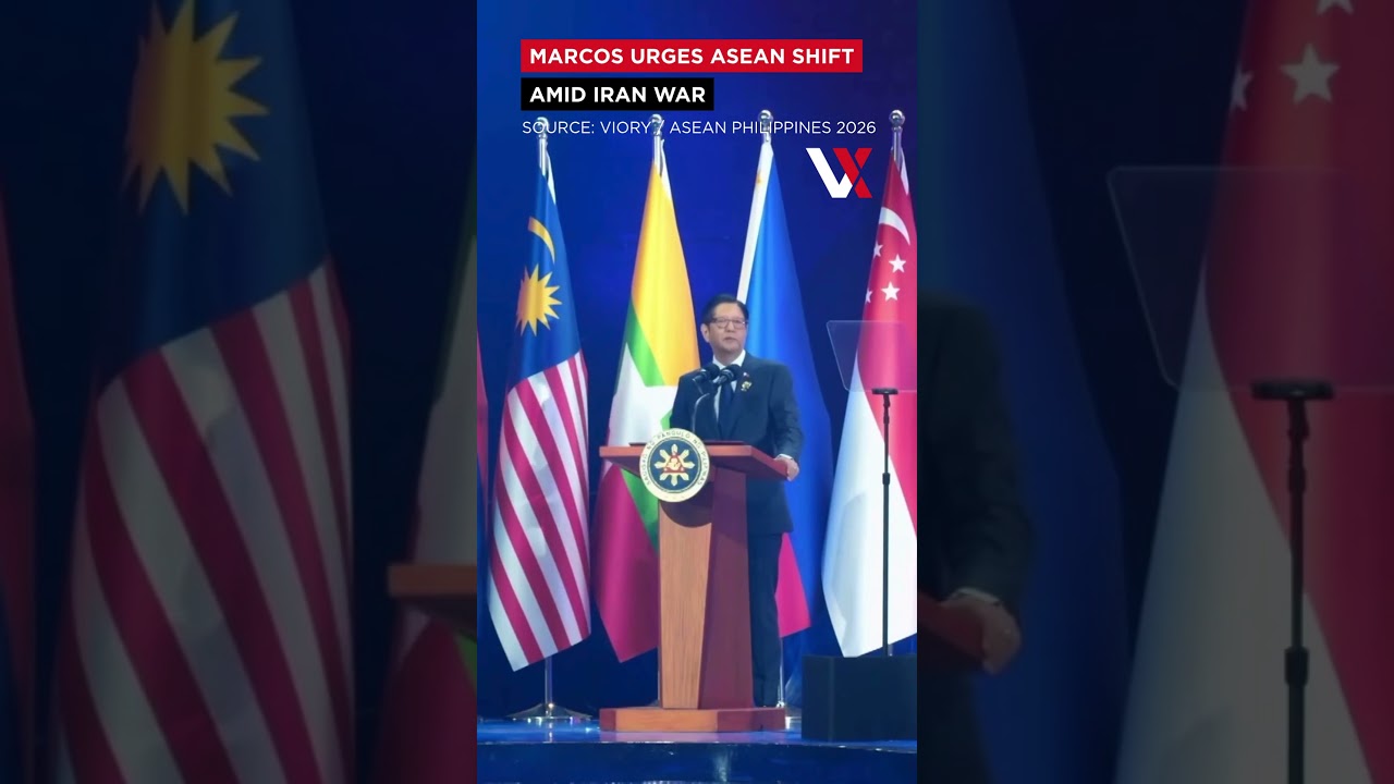 &ldquo;Peace, Prosperity, People...&rdquo; Marcos Says ASEAN Must Recalibrate Priorities Amid Iran War | VERTEX