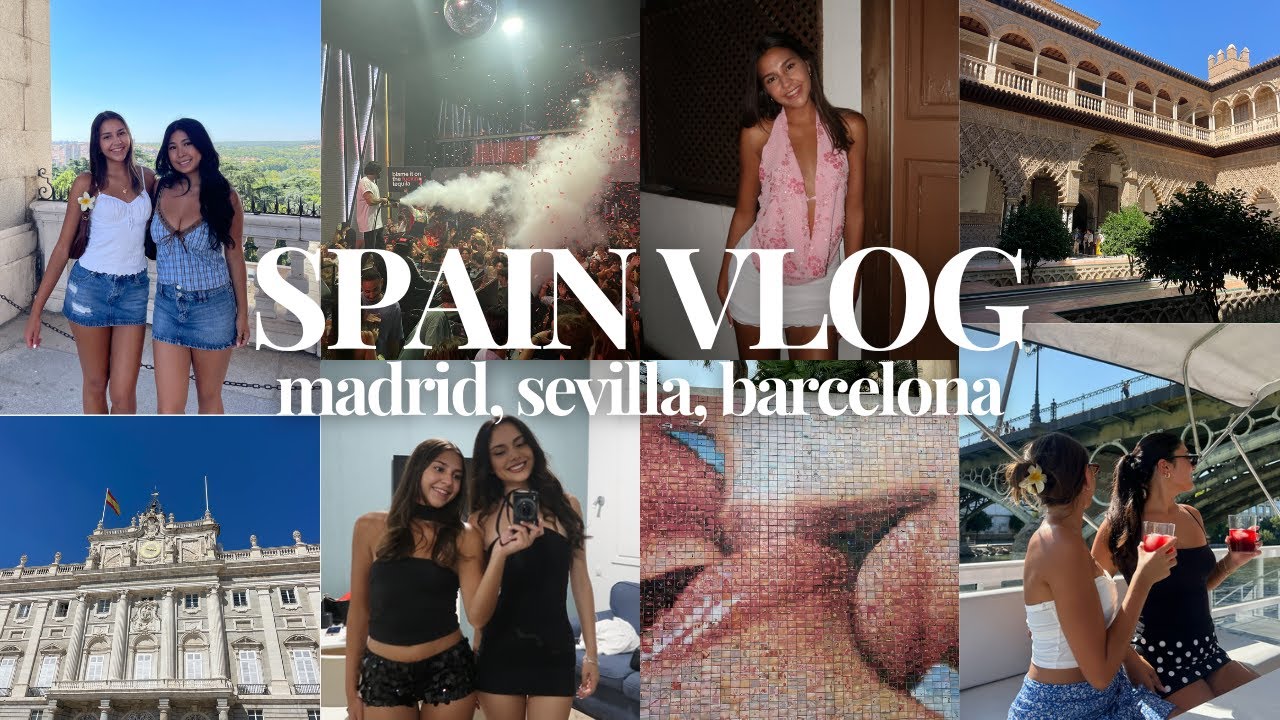 ИСПАНИЧЕСКИЙ VLOG I часть №1: Мадрид, Севилья, Барселона и многое другое!