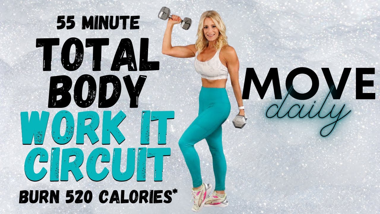 55 MINUTE TOTAL BODY WORK IT CIRCUIT | Burn 520 Calories* 🔥