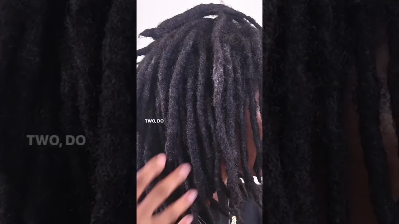 I may have ruined my locs&hellip;build up nightmare #shorts #locs #naturalhair #acv