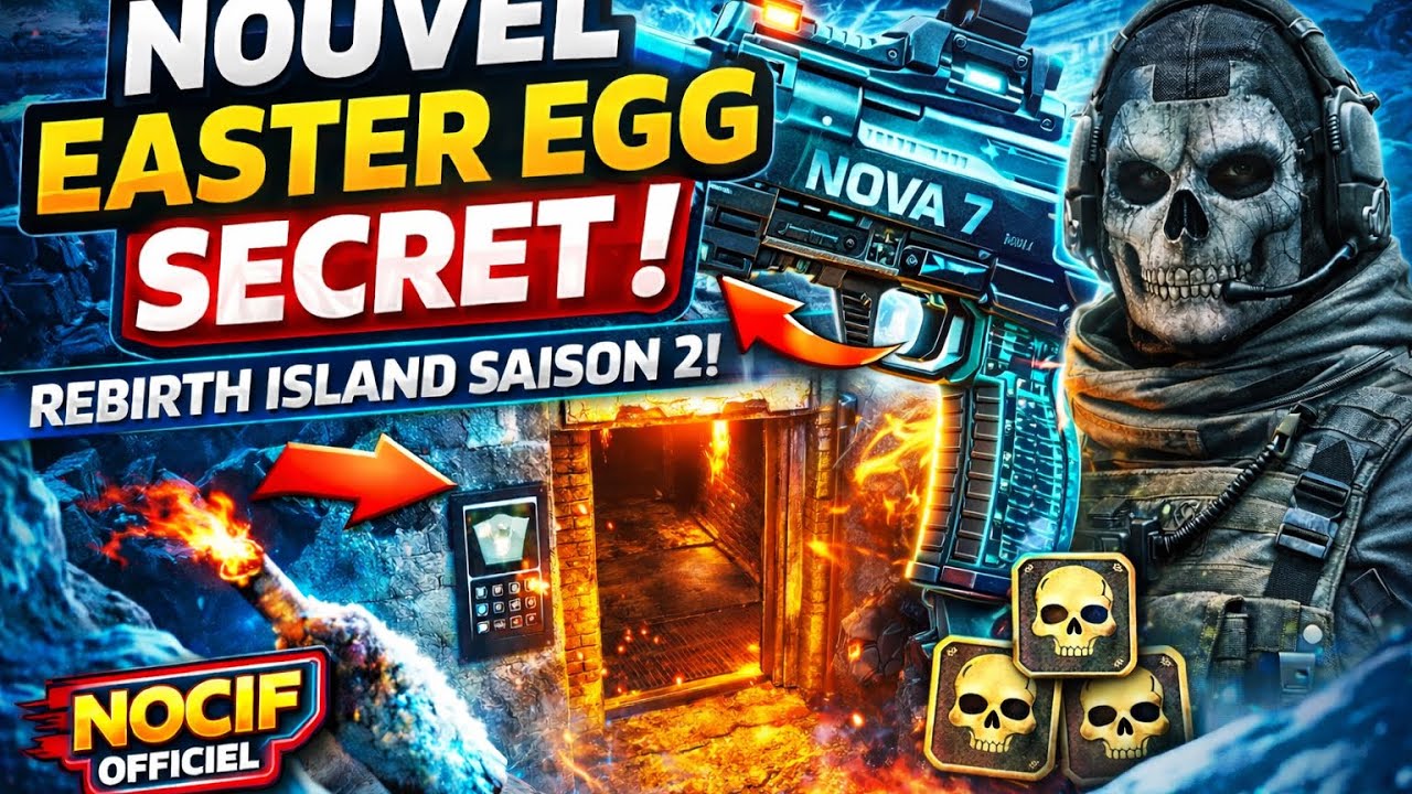 🔥 NOUVEL EASTER EGG Rebirth Island ! Guide COMPLET Warzone BO7 Saison 2 (Blueprint secret)