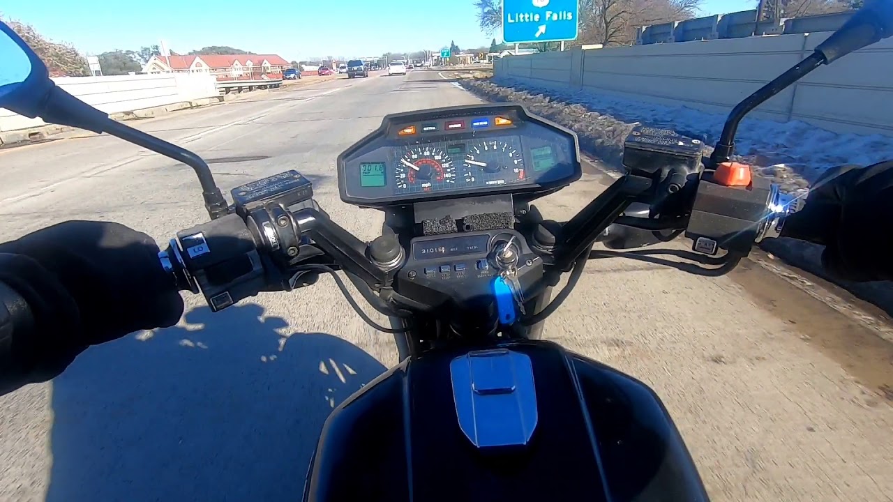 to goldenspike speed way  83 honda sabre 750