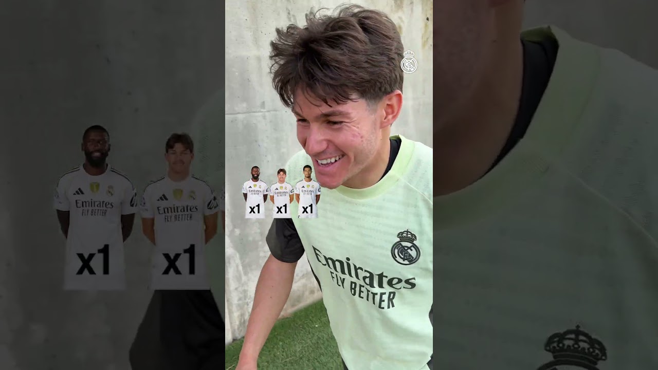 💪 Who&rsquo;s the strongest in the team? 🤔  #realmadrid #football #rmcity #challenge