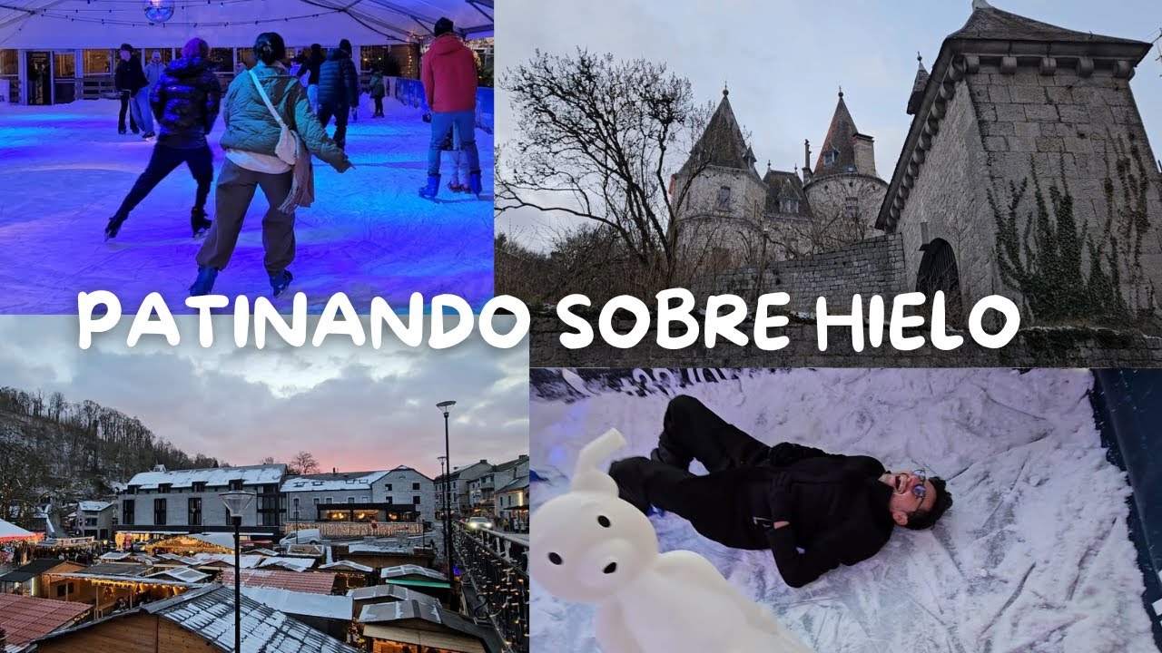 ⛸️🌍PATINANDO SOBRE HIELO EN LA CIUDAD MÁS PEQUEÑA DEL MUNDO🌞✨