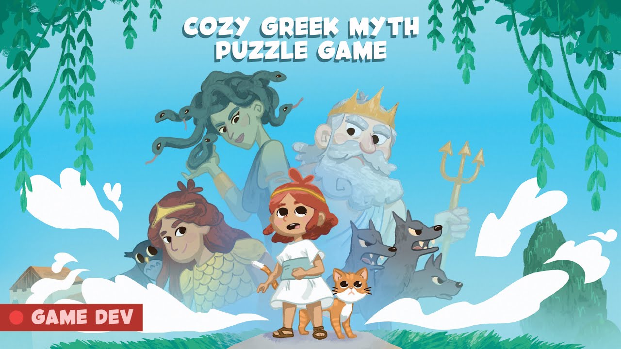 🔴 Launching the Demo for my Greek Myth Puzzle Game!