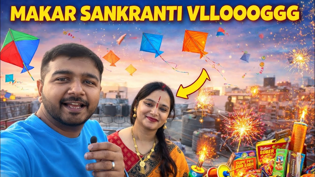 Jaipuri style mai saas bahu ki makar sankranti celebration🎉