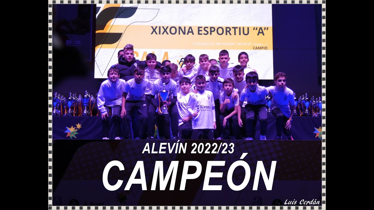 Alevin 2022/23- Trofeo de campeón.  la Nucia, 19/02/2024
