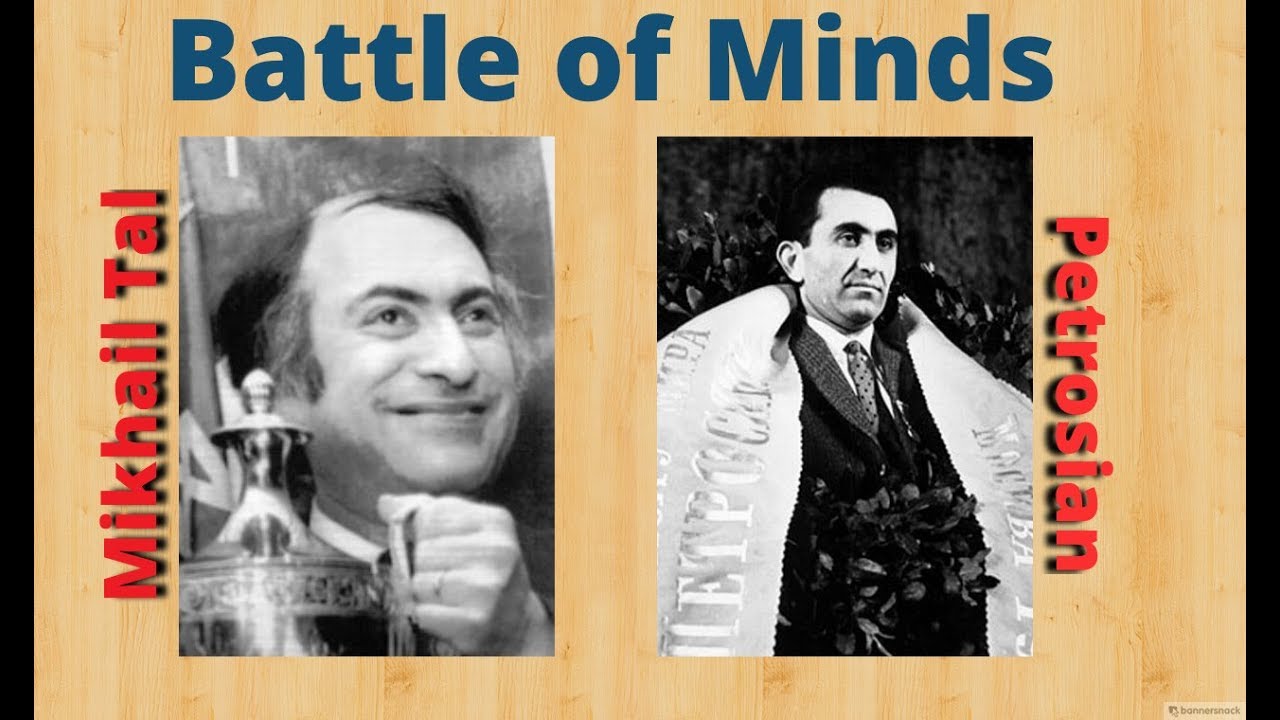 Battle of Minds Tal vs Petrosian | Chess Opening : Pirc Defense/Modern Defense