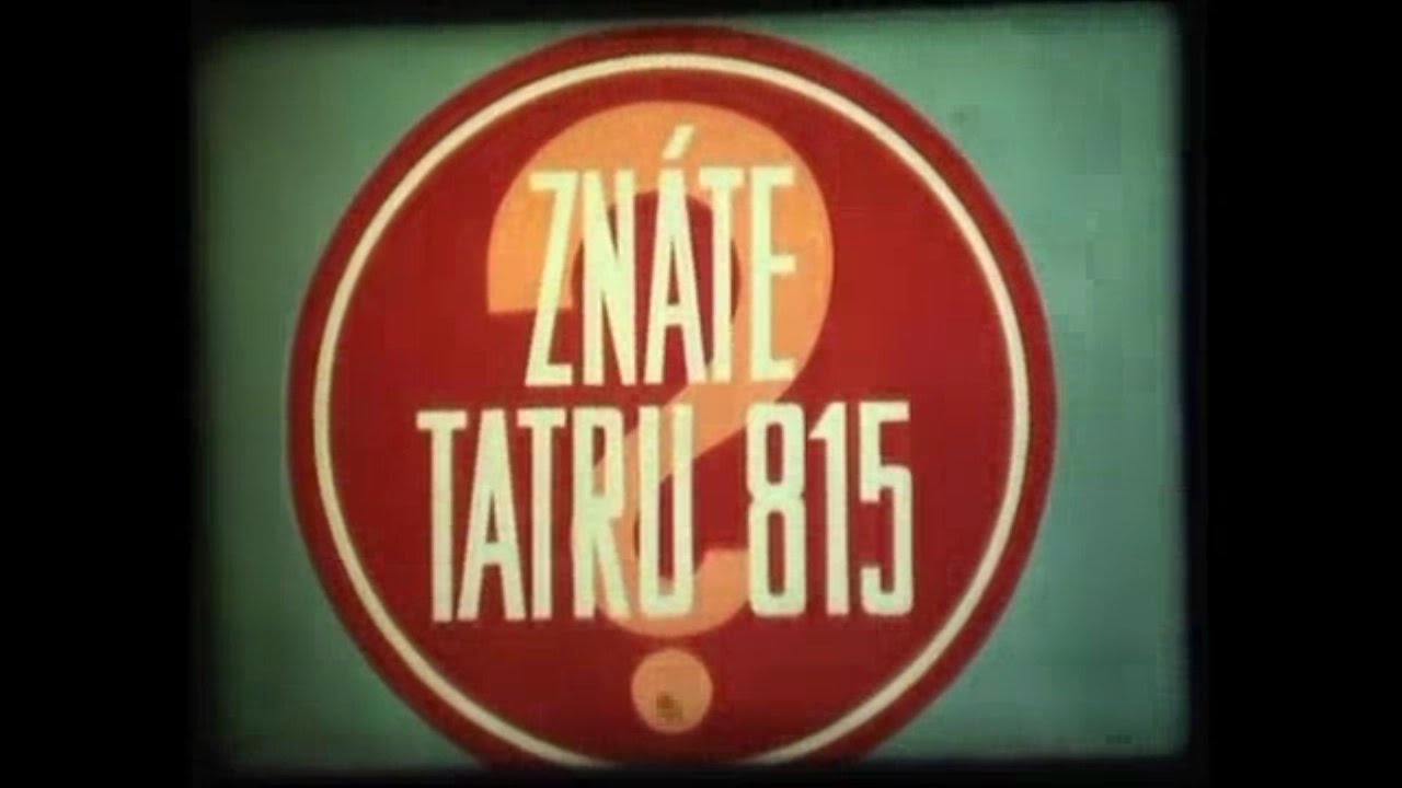 Tatra - Dokument znáte Tatru 815