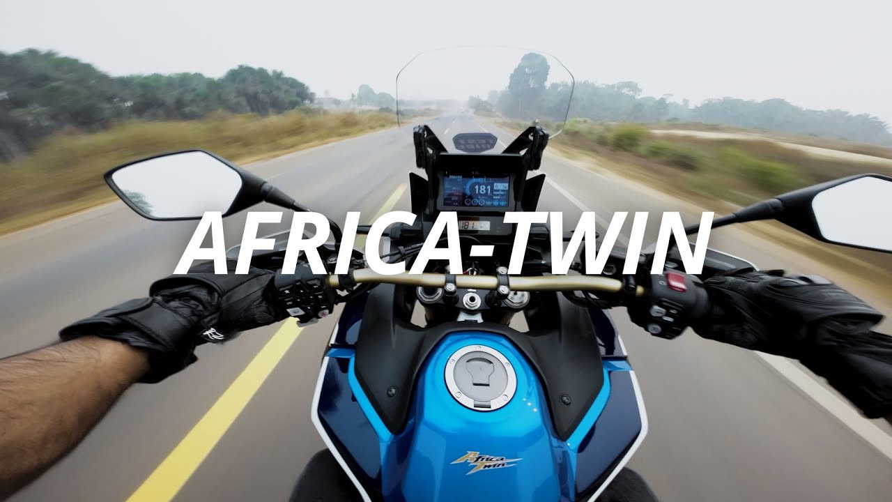 4k l PRIMEIRA VEZ EM UMA BIG TRAIL - AFRICA TWIN 1100L AUTOMÁTICA