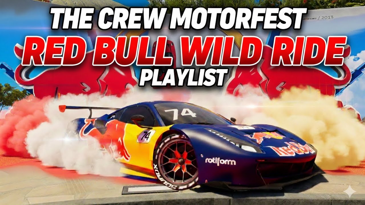The Crew Motorfest x Red Bull: Welcome to the Wild Ride! - Playlist Walkthrough!