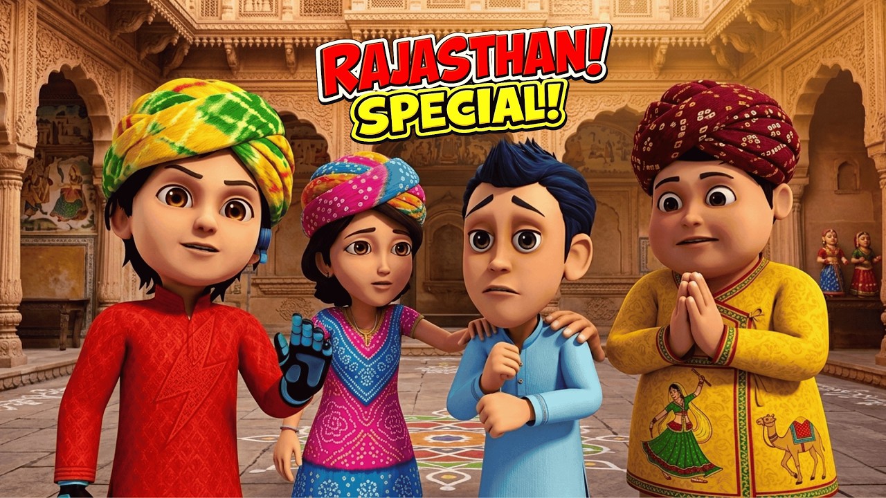 Shiva and Friends' Rajasthan Visit | Shiva Rajasthani Special