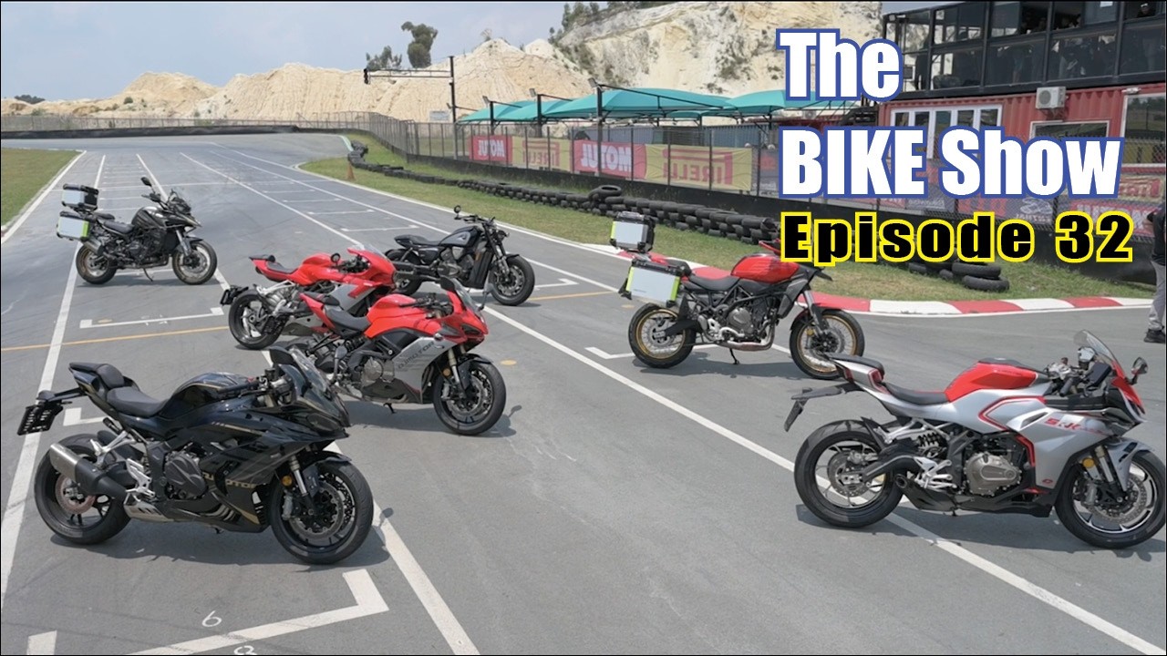 The Bike Show Episode 32 – QJMotor quickfire tests, Bikeshop Rivonia Birthday, AMID Show 2026