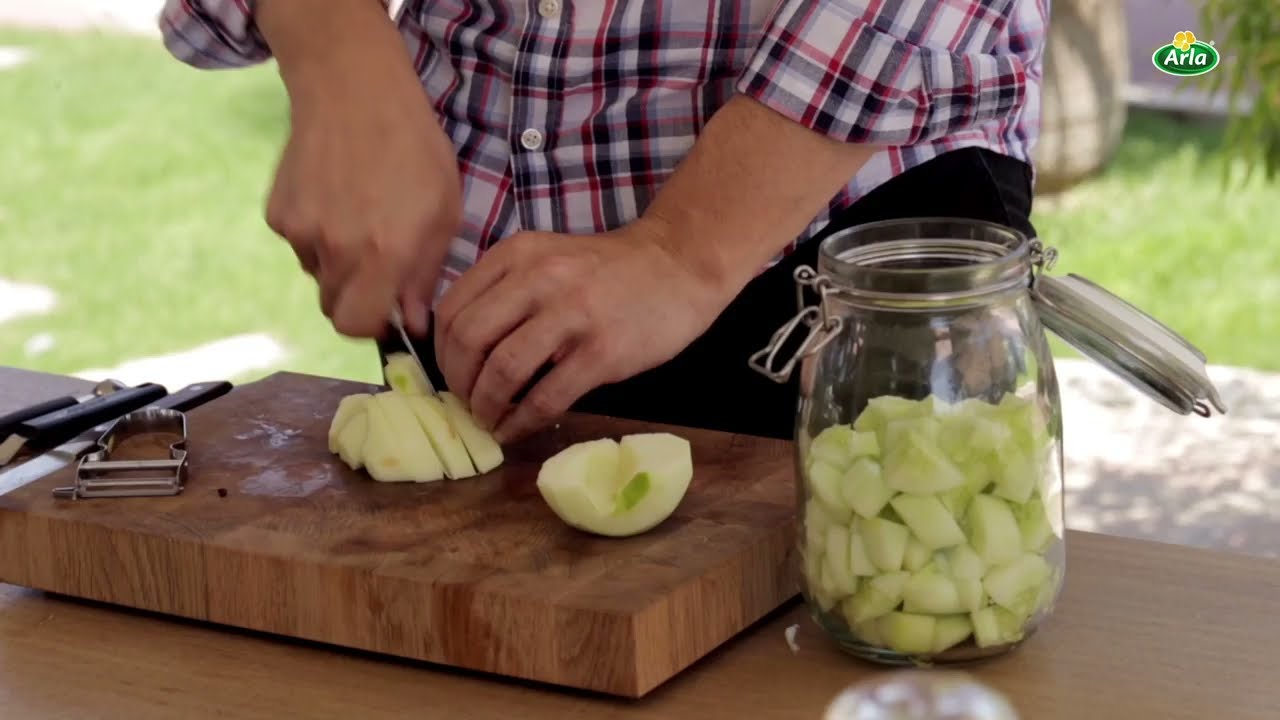 Sopa de pepino y manzana