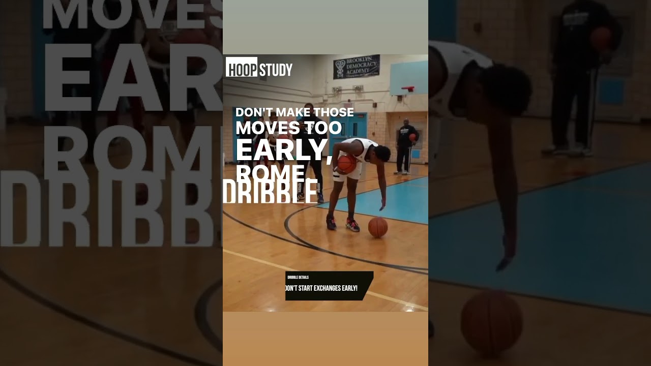 CHANGE UP THE TEMPO OF YOUR DRIBBLE!!! #hoopstudy #basketball #hoops