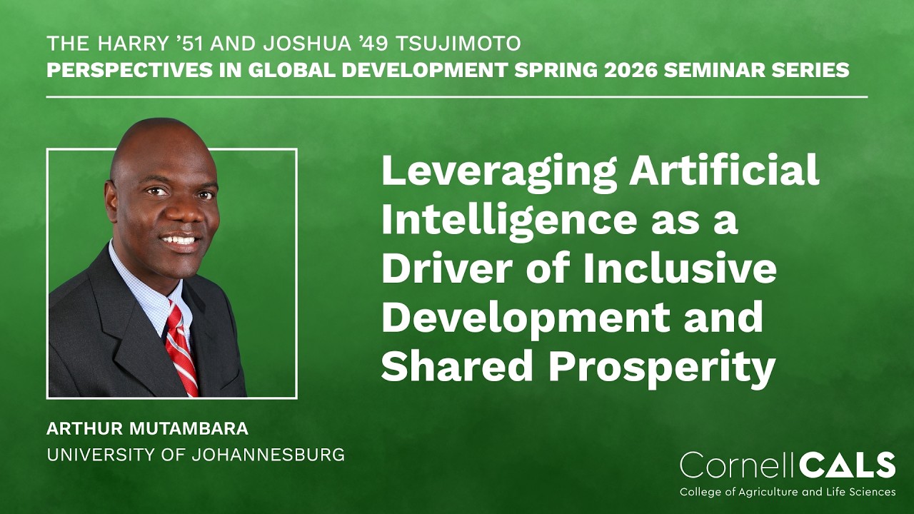 Leveraging Artificial Intelligence as a Driver of Inclusive Development & Shared Prosperity