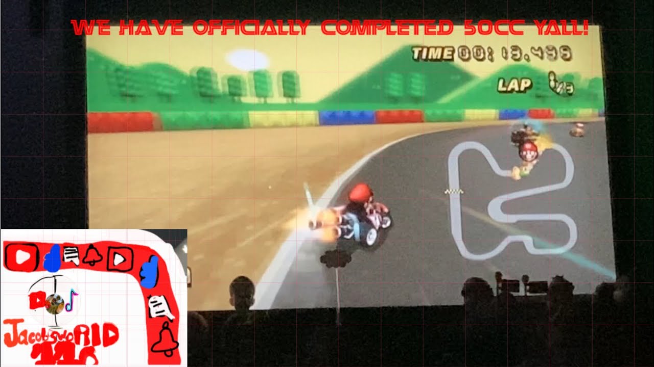 Finally completing through the lastcup in 50cc & More in MarioKartWii (Shoutout to @Thefunboys1-e2y)
