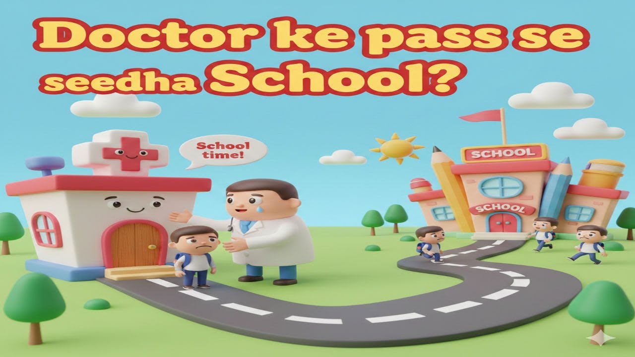Doctor ke pass se seedha School | @BROPADHLEE | VLOG 
