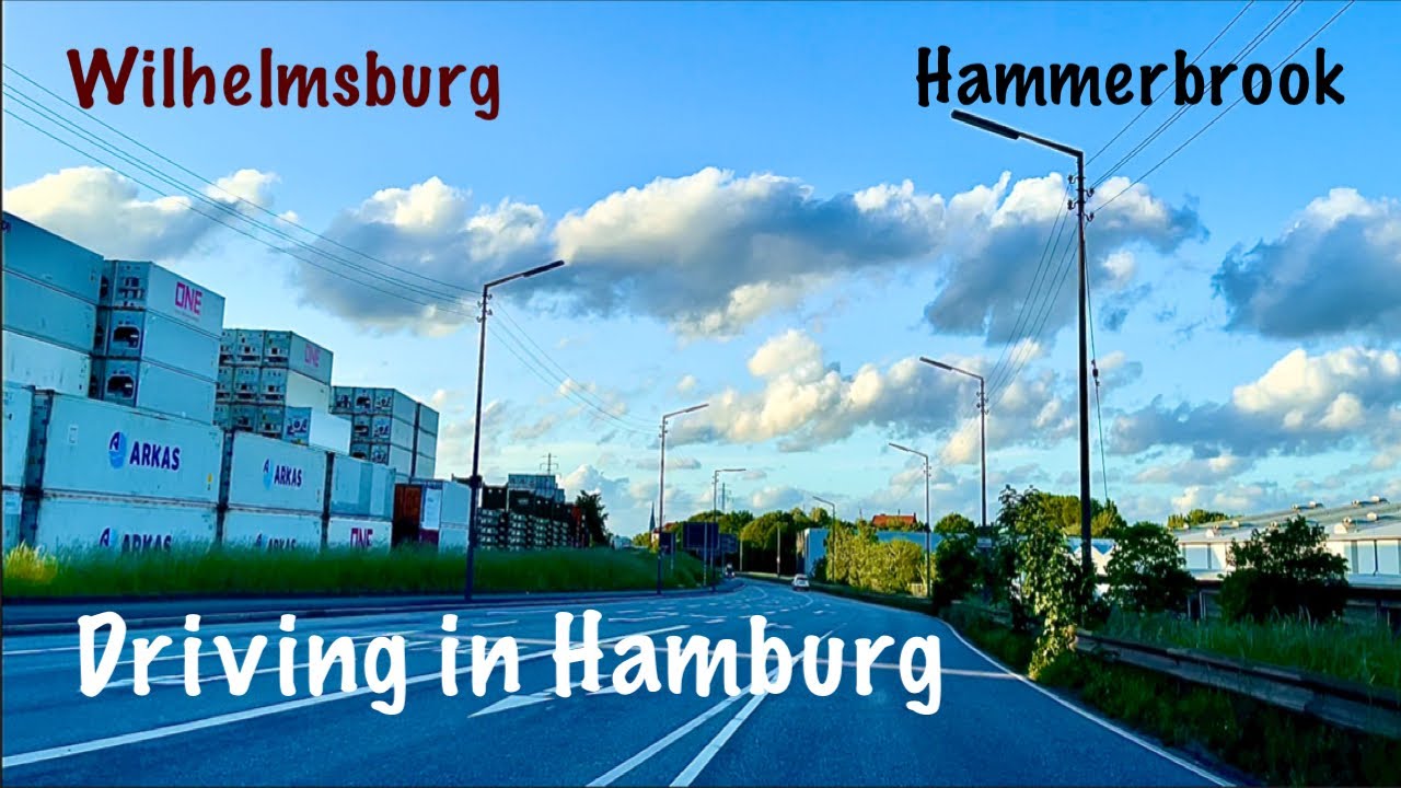 Driving in Hamburg *[Wilhelmsburg ➡️ Hammerbrook]*