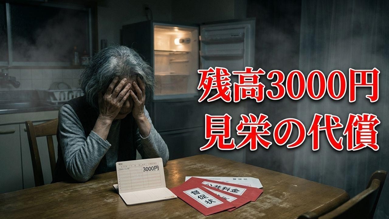 73歳で残高3000円…完璧な家計管理が崩壊した「見栄の罠」
