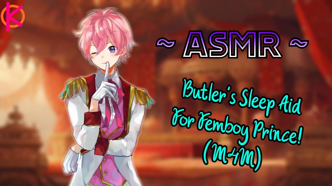 [ASMR] Butler's Sleep Aid for Femboy Prince | [Reverse Comfort] [Ear Attention] [M4M]