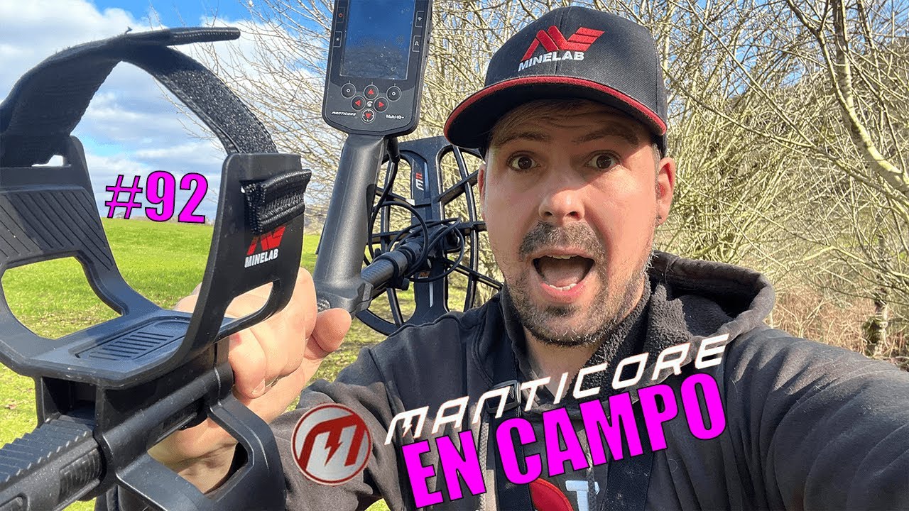 Minelab Manticore en campo español - Tesoros enterrados-Tesoros encontrados con detector de metales