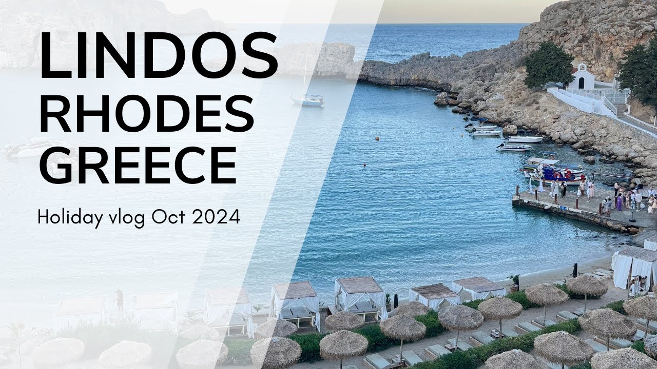 Lindos, Rhodes Greece vlog | Oct 2024