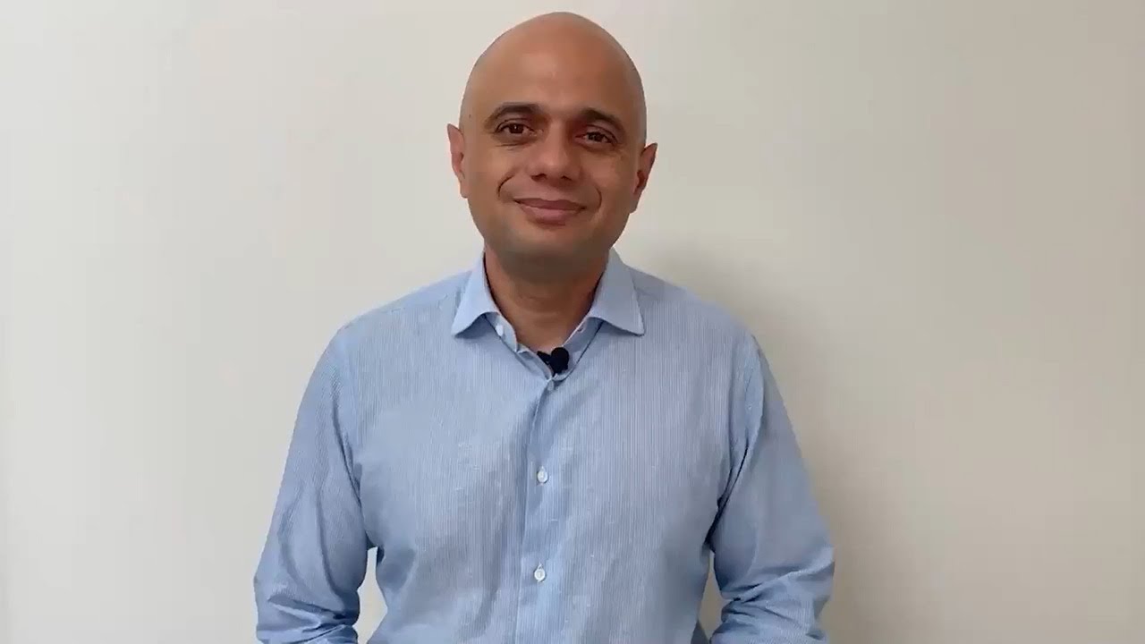 Health Secretary Sajid Javid reveals he tested positive for Covid-19