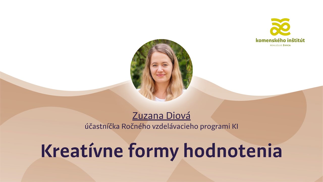 Webinár: Kreatívne formy hodnotenia