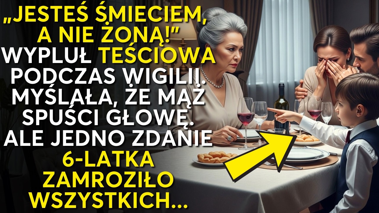 Mroczny sekret, który 6-latek ujawnił w samym środku kolacji...