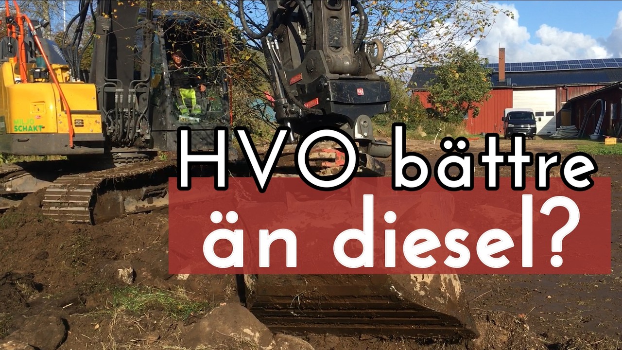 HVO vs Diesel: Skillnader för motor och miljö