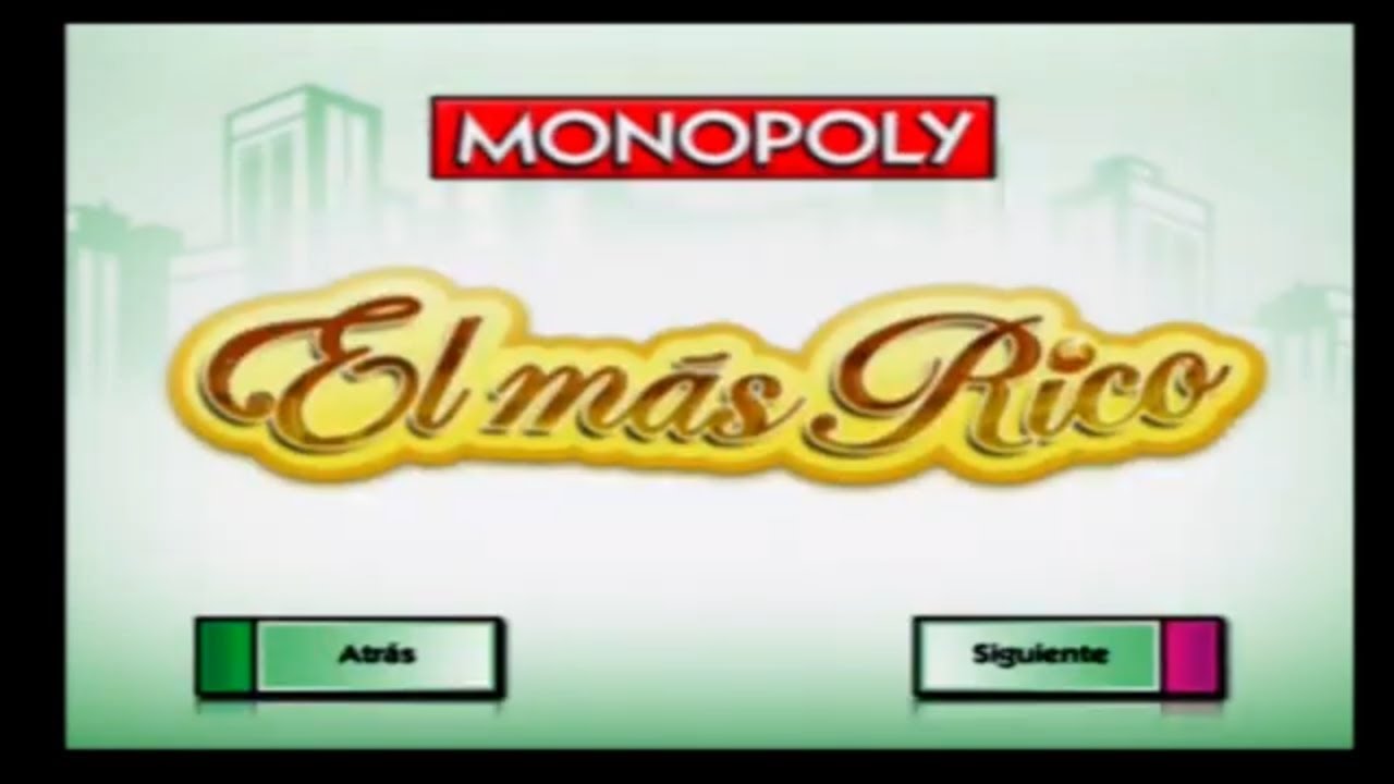 Monopoly PS2. EL MAS RICO. Partida completa. Tablero del futuro. HE GANADO!!