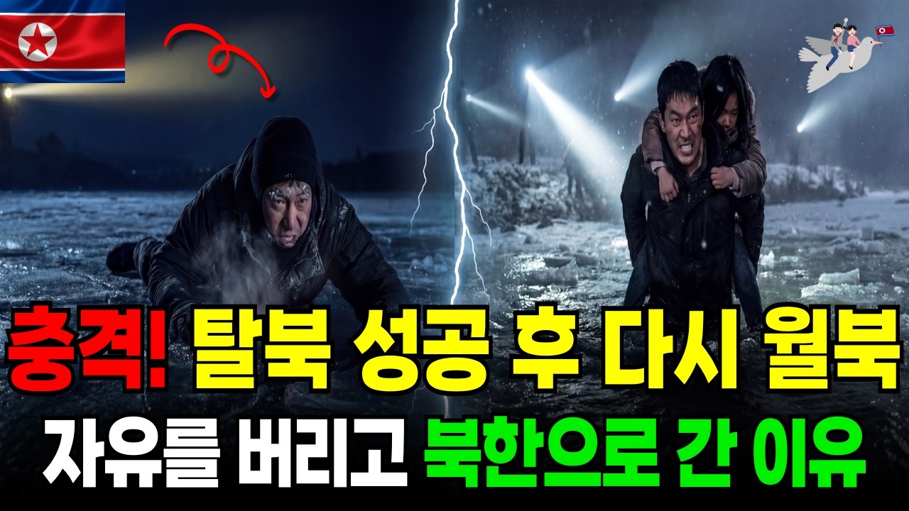 충격! 압록강을 건넌 남자, 탈북 후 딸을 데리러 또다시 월북하다 #탈북사연극장 #탈북민사연 #탈북스토리 #월북 #실향민 #부성애