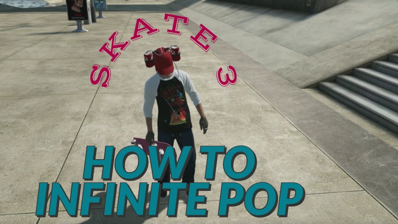 Как сделать бесконечный толчок (SKATE 3 2020)