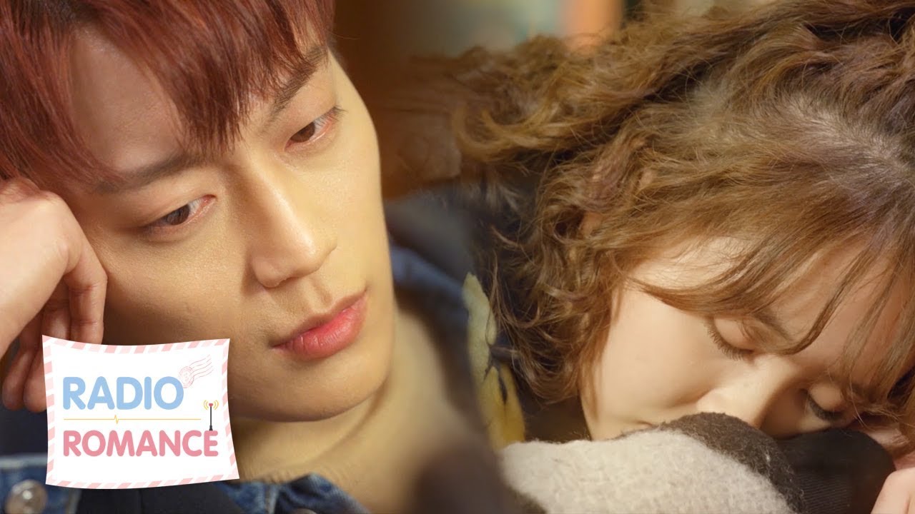 YoonDoojoon stares at sleeping beauty [Radio Romance Ep 5]
