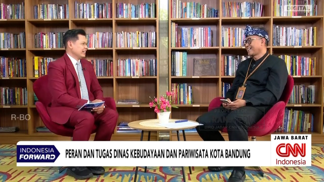 Dialog CNN Indonesia Jabar: Peran dan Tugas Disbudpar Kota Bandung (Indonesia Forward)