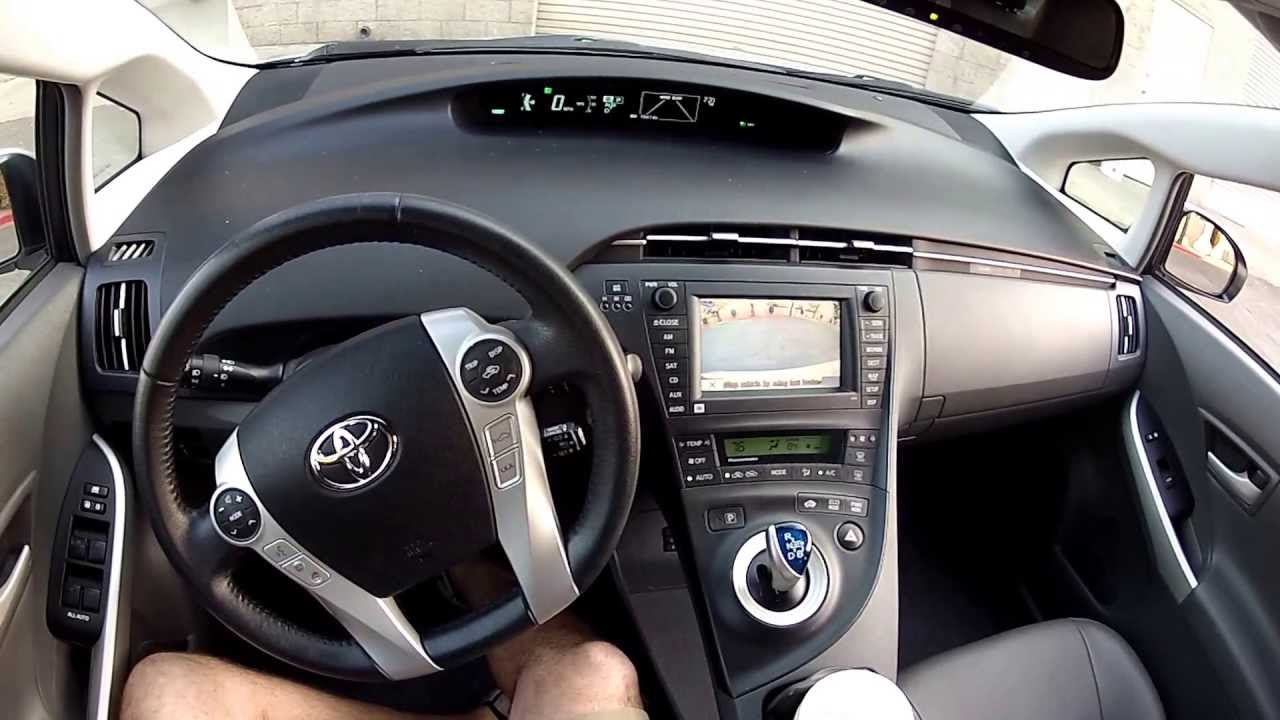 Drivers Systems Tour 2010 Prius 5 with Advanced Technology Package