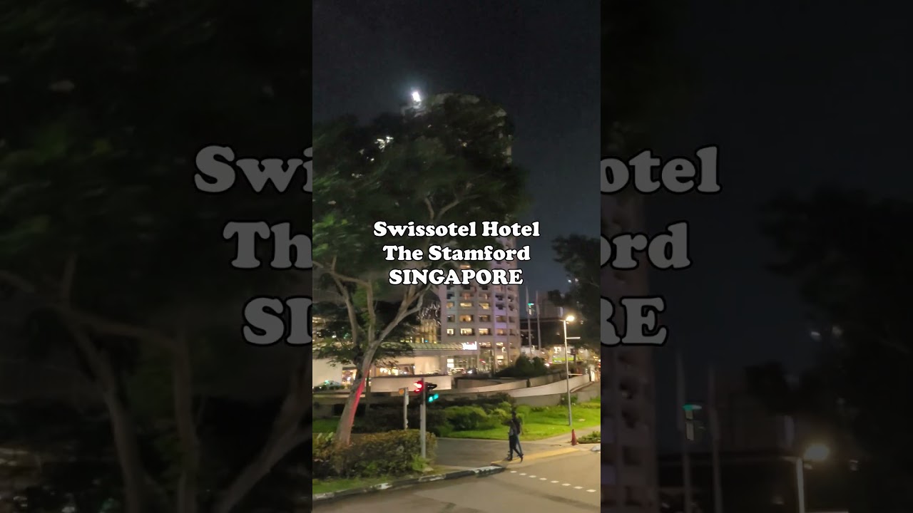 Top Hotels In Singapore | Swissotel The Stamford | Singapore Travel #Shorts