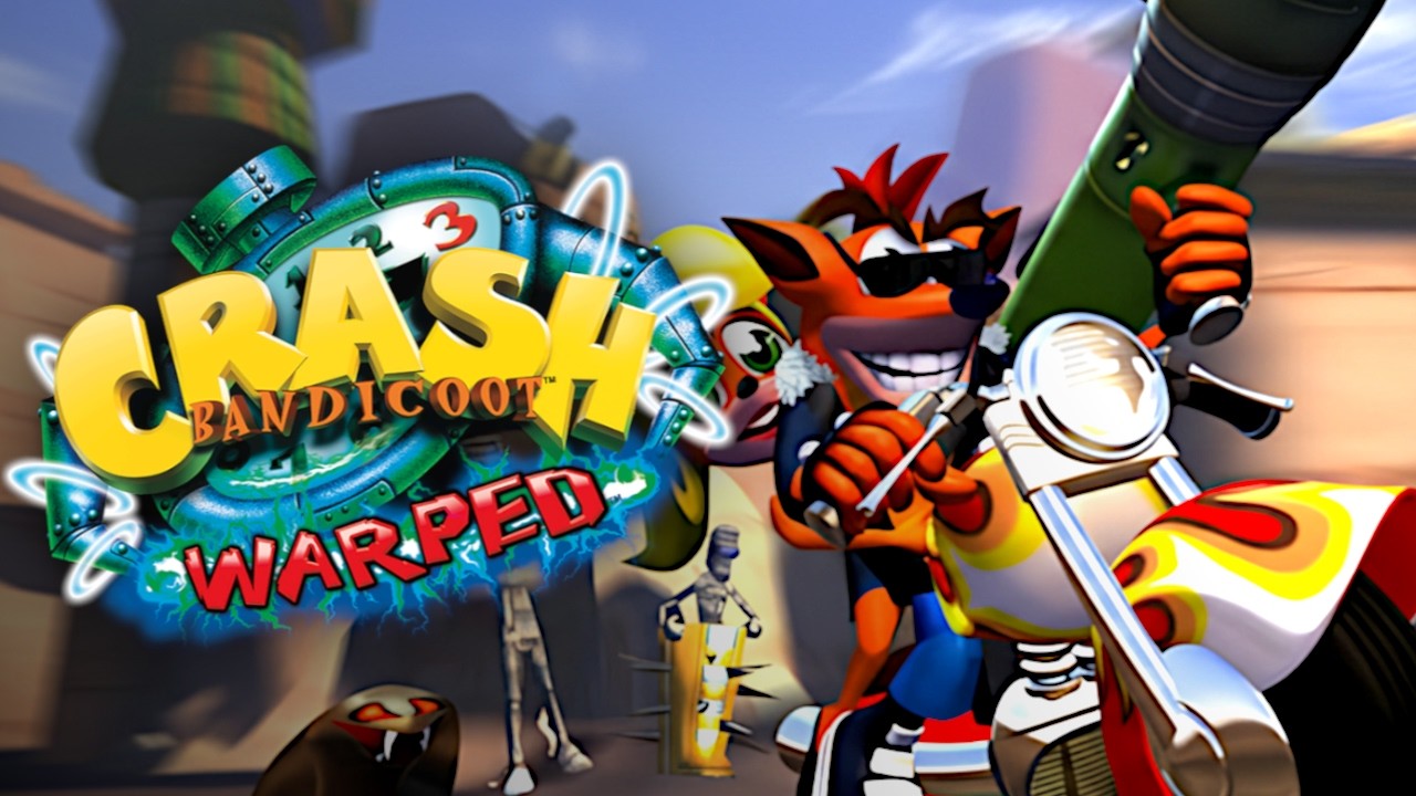 Um dos melhroes Crash Bandicoot de PS1 - Crash Bandicoot Warped #1