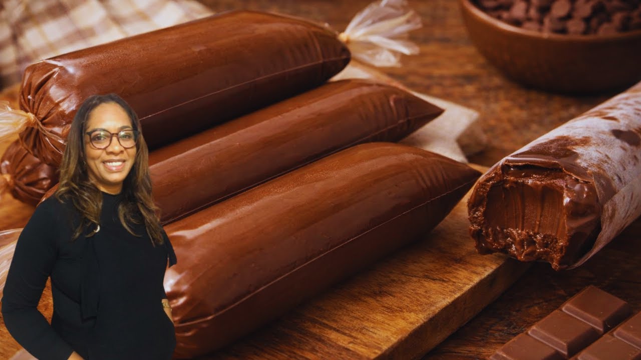 Geladinho gourmet de Chocolate 🍫