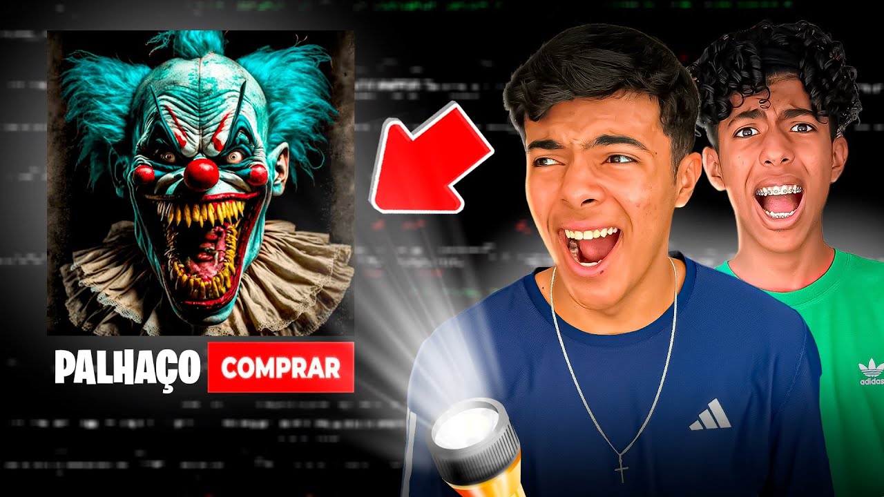 COMPREI UM PALHAÇO NA DARKWEB E DEU RUIM! *ele destruiu tudo