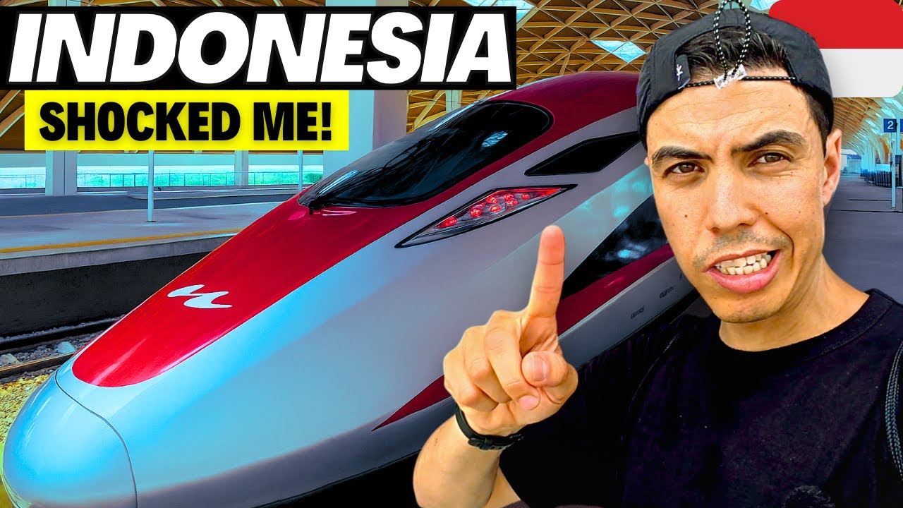 Я сел на скоростной поезд INDONESIAN (из Джакарты в Бандунг) 🇮🇩