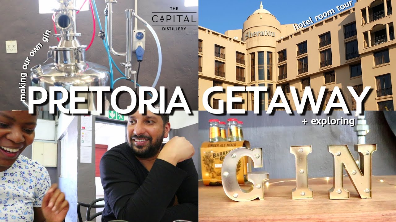 PRETORIA TRAVEL VLOG: Union Building, Mustang Sally's(FAIL) + Making Our Own Gin!