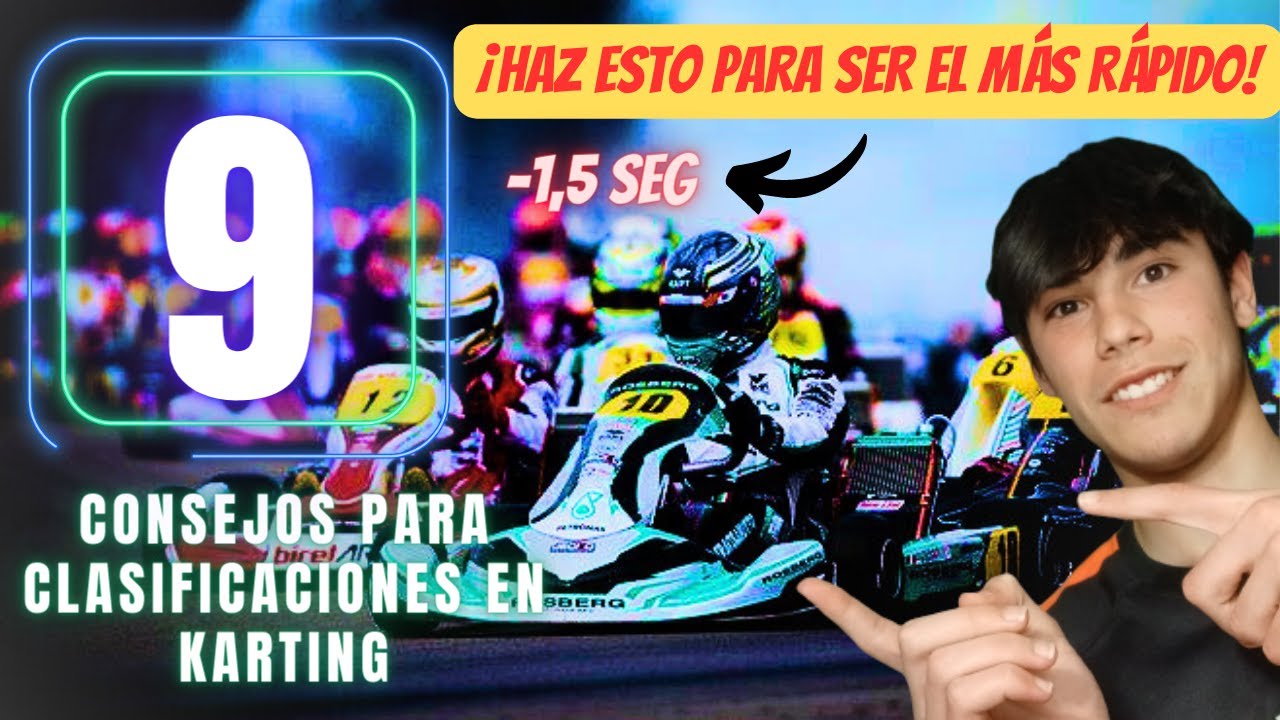 🤯CÓMO HACER SIEMPRE la POLE!🤯 || 9 TRUCOS Y CONSEJOS PARA las CLASIFICACIONES en KARTING