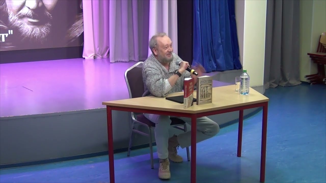 Творческая встреча с Сундаковым Виталием  Владимировичем в школе 