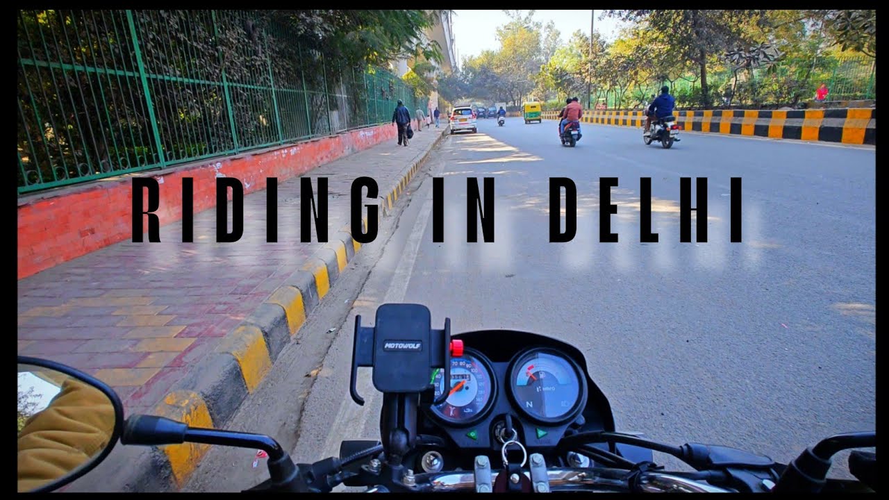 Riding in Delhi | Salman Hussainz | Vlog