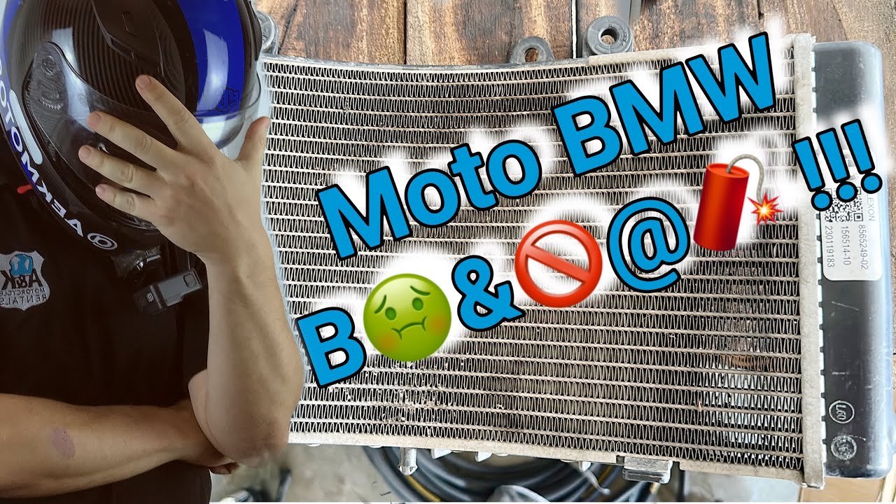 BMW F750GS e F850GS - Conserto definitivo do problema crônico do radiador - DIY