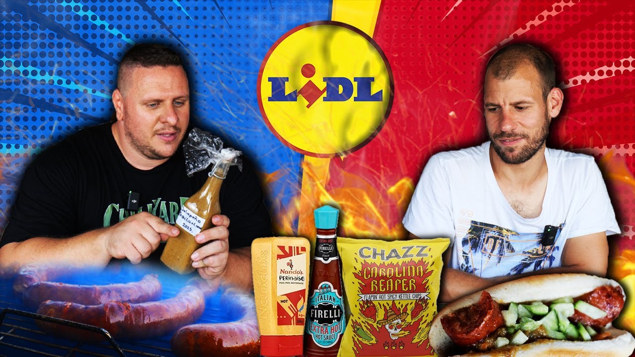 Csípős cuccok a Lidl-ben🔥🌶️Leteszteltük az ajándék csíípős cucokat💪
