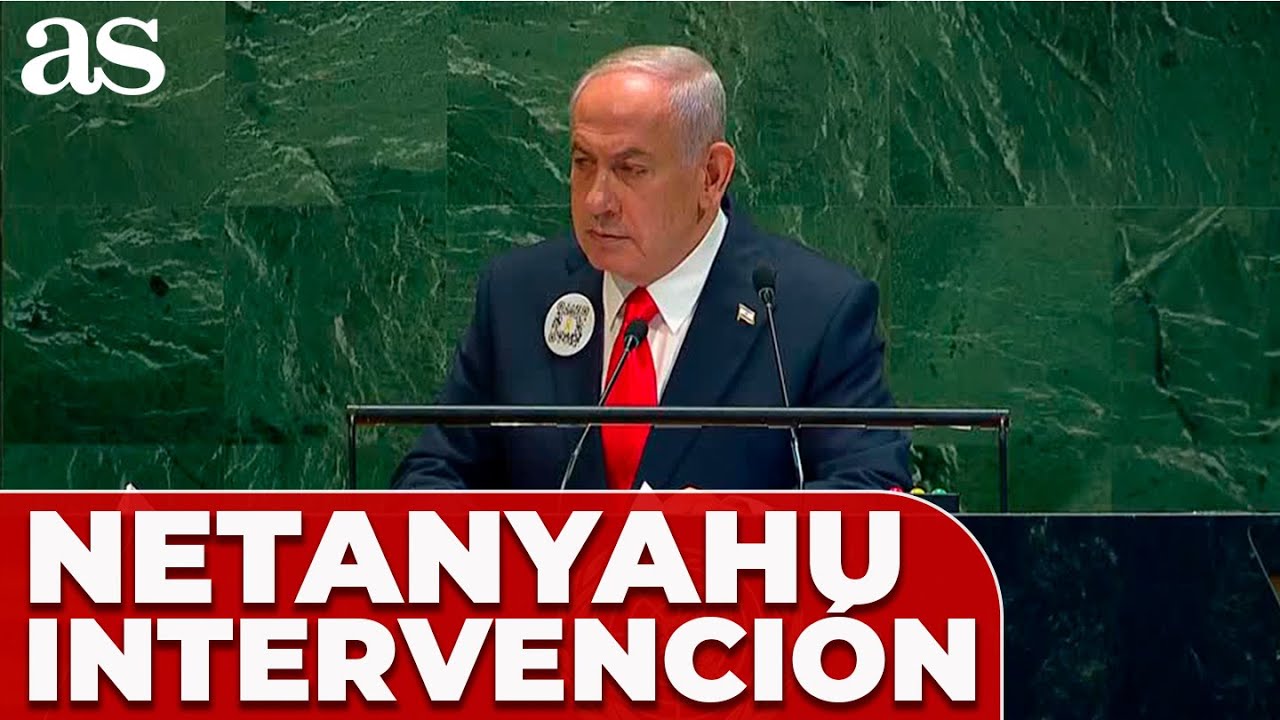 Impactante discurso de Netanyahu en la ONU recordando sus operaciones recientes