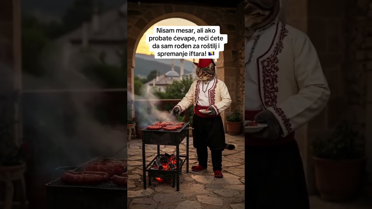 Bosanski feslija sprema iftar